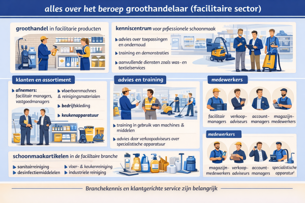 wat doet een groothandelaar (facilitaire sector)